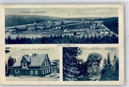 83317 W8221 Mühlleiten - Gasthaus Zum Buschhaus Schneckenstein