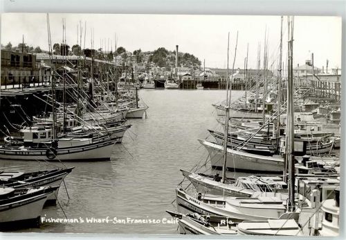 San Francisco Fischermens Wharf Kai Hafen Boot