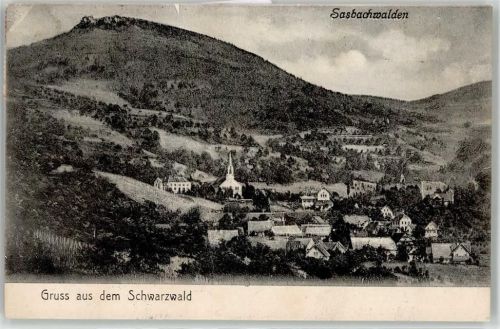 77887 W7595 Sasbachwalden 1905 - Schwarzwald