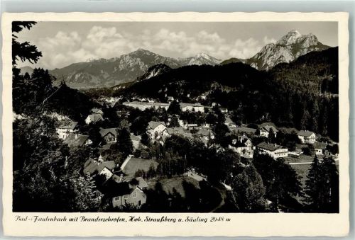 Bad Faulenbach Hoher Straußberg Säuling