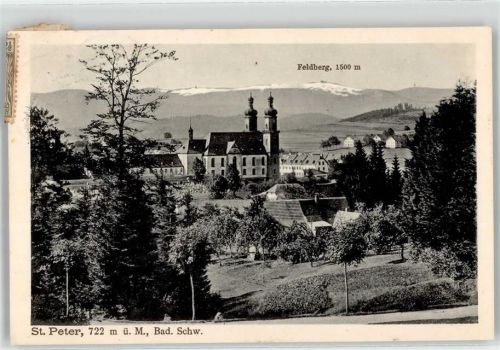 79271 W7811 St. Peter , Schwarzw - Feldberg Kirche