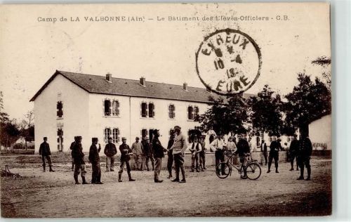 Beligneux 1919 Kaserne Camp de la Valbonne Feldpost