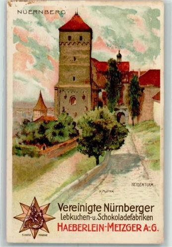 Nürnberg Werbung Haeberlein-Metzger AG sign. K. Mutter