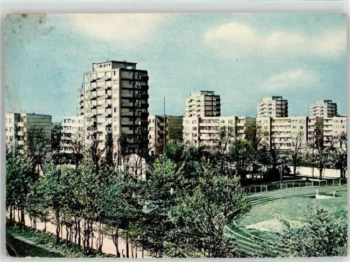 Breslau Wroclaw 1966 - Sportplatz