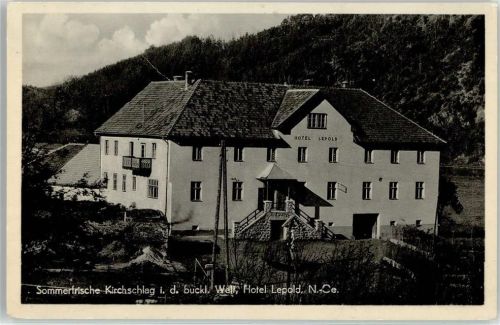 2853 Kirchschlag in der Buckligen Welt 1956 - Hotel Lepold