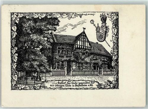 Geisenheim Hotel Zur Linde Wollmann signiert Gegenüber der Linde
