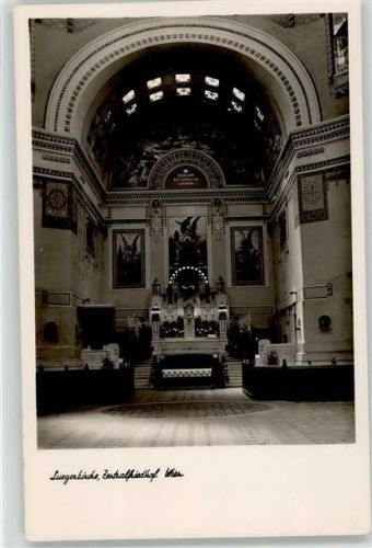 Wien Luegerkirche Innenansicht Zentralfriedhof
