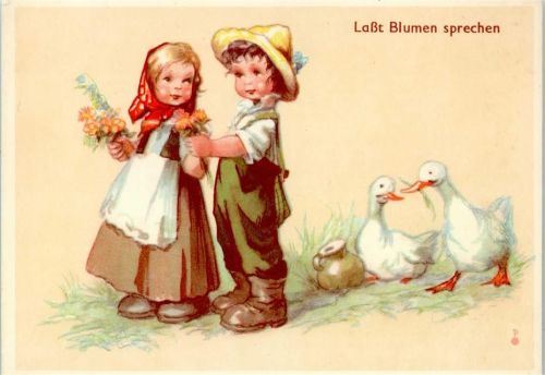 Gans Blumen