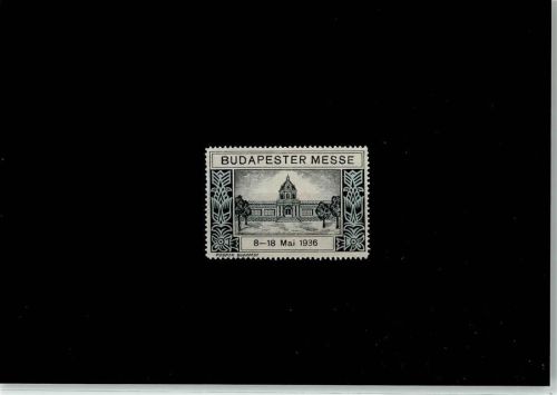 Budapest Messe 1936