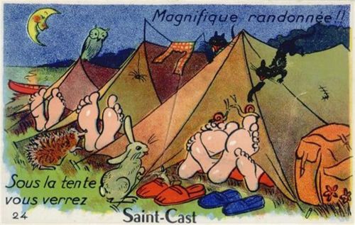 Saint-Cast-le-Guildo Saint-Cast-le-Guildo (Frankreich) Leporello II (minimaler Einriss)