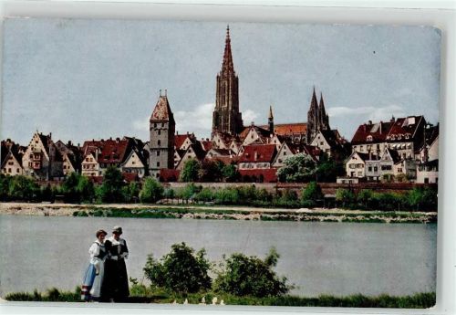 Ulm Donau mit Blick auf Münster