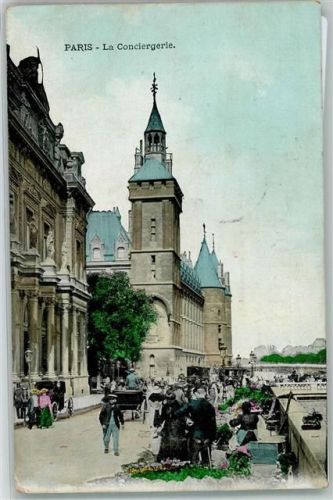 Paris 1901 La Conciergerie