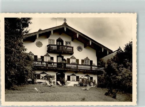 Schliersee Ort handschriftlich Pension Fischerklause