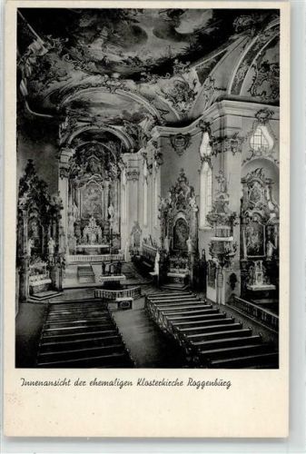 Roggenburg Inneres Klosterkirche