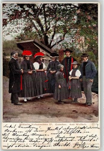 Gutach 1900 Tracht