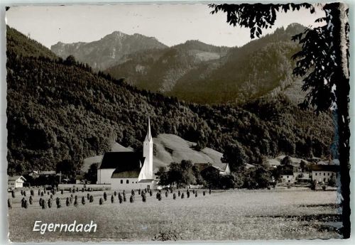 Egerndach Kirche Foto Original aus Archiv eines Ansichtskartenverlags
