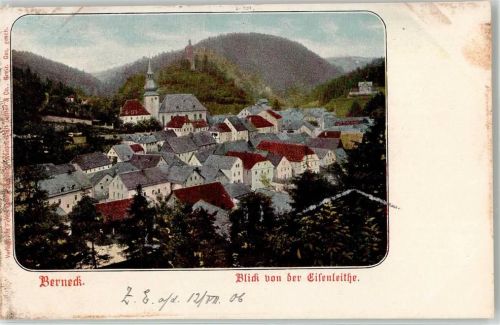Bad Berneck Blick von Eisenleite