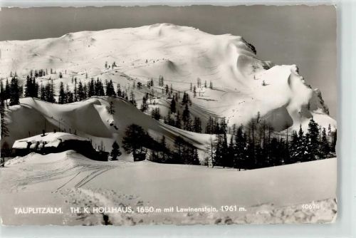 Tauplitzalm Winter Th.K. Hollhaus Lawinenstein