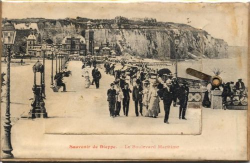 76200 Dieppe - Dieppe (Frankreich) Leporello, Boulevard II