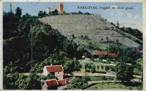 Karlovac - Karlstadt Leporello II- (Ecken abgestossen, Mittelbug, kleiner Einriss, fleckig VS/RS)