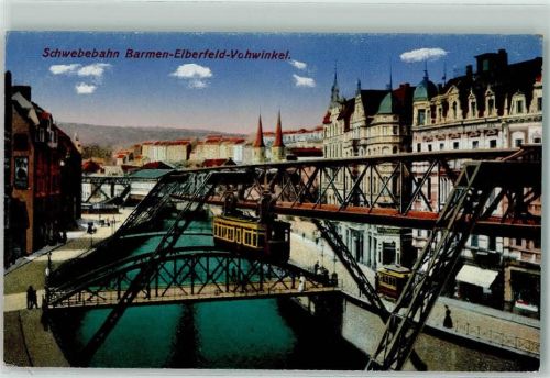 Elberfeld Vohwinkel Brücke Straßenbahn Turm