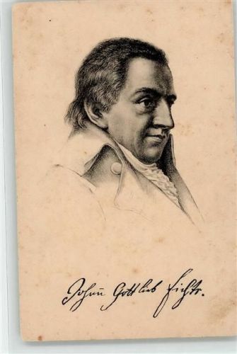 Fichte, Johann Gottlieb Philospoh Deutscher Idealismus