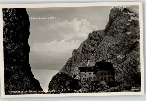 Riemannhaus Berghütte Ramseiderscharte Steinernes Meer