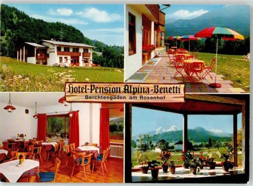 Berchtesgaden Hotel Pension Alpina Benetti
