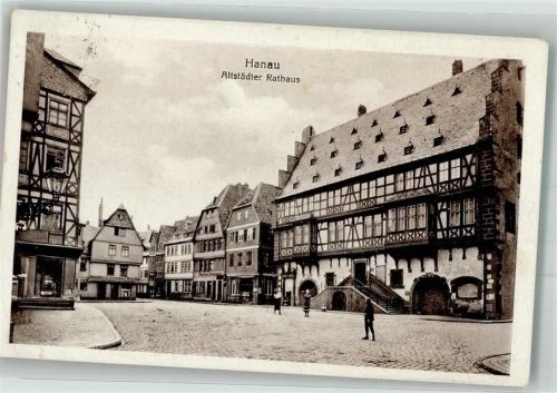 Hanau 1925 Altstädter Rathaus
