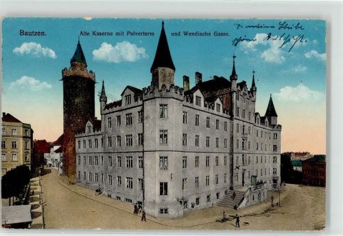 Bautzen Alte Kaserne Pulverturm Wendische Gasse