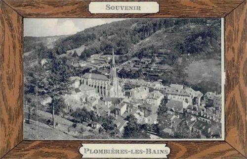 Plombieres-les-Bains Plombieres-les-Bains (Frankreich) Leporello I-II