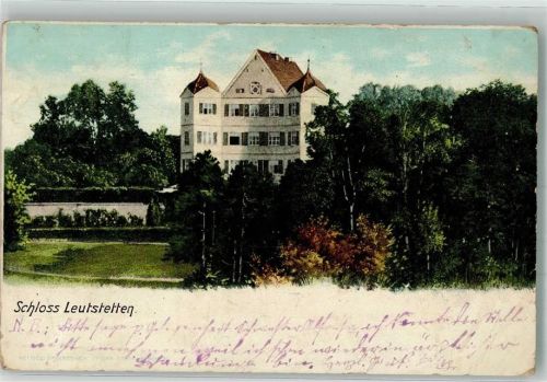 Leutstetten 1922 Schloss Leutstetten Verlag Zieher, Ottmar