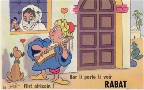 Rabat Rabat (Algerien) Leporello signiert Bozz I-II