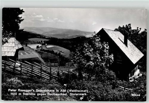 Alpl 1956 Geburtshaus Rosegger