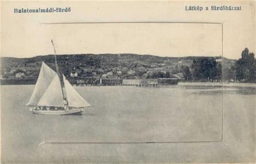 Balatonalmadi Balatonalmádi (Ungarn) Leporello II (kleine Einrisse)
