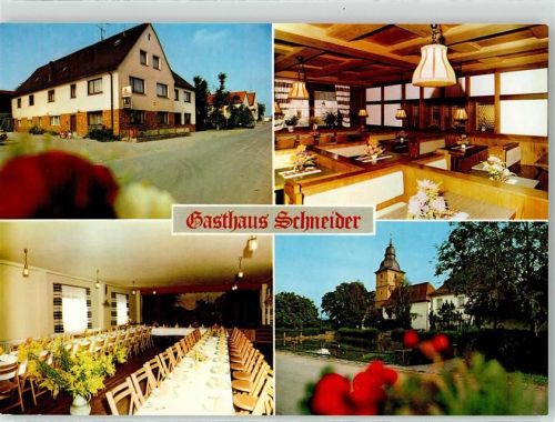 Pautzfeld Gasthaus Schneider Kirche Hauptstraße 22