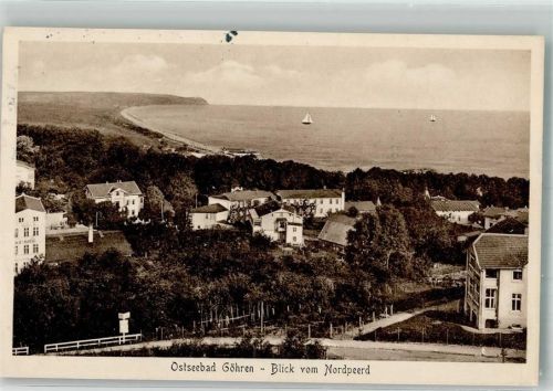 Göhren 1921 Blick vom Nordpeerd
