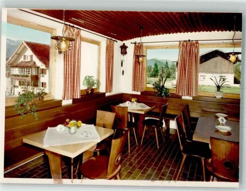 Oberthalhofen Gasthaus Sonnenkopf Ort handschriftlich Foto Original aus Archiv eines Ansichtskartenverlages