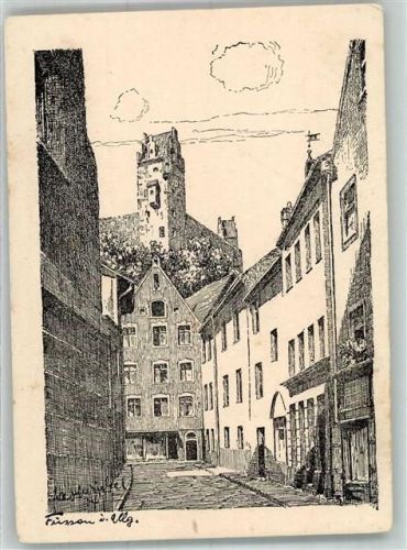 Füssen sign. Winkel, K.