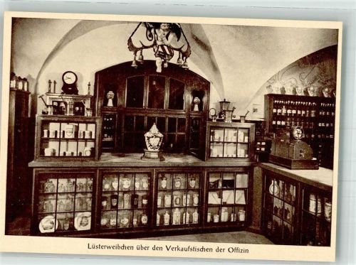 Bayreuth Lüsterweibchen Offizin Mohre Apotheke