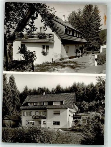 Bad Herrenalb Pension Bender Rückseitig Klebestellen