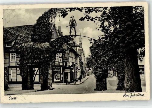 59494 W4770 Soest , Westf - Am Jakobitor Kirche