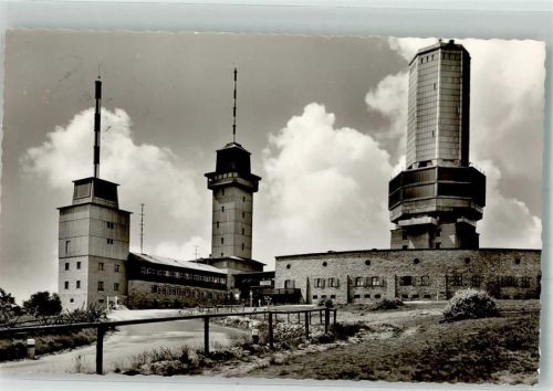 Feldberg 1964 Fernseh und UKW- Sender