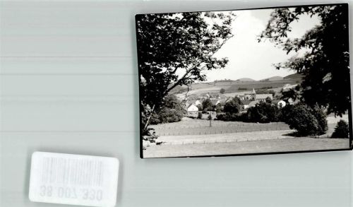 Allendorf Panorama des Ortes mit Pfarrkirche St. Antonius Einsiedler Foto Original aus Archiv eines Ansichtskartenverlags Ort handschriftlich
