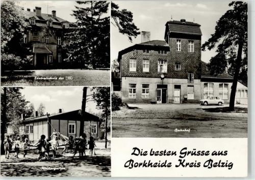 Borkheide Zentralschule DBD Kindergarten Bahnhof