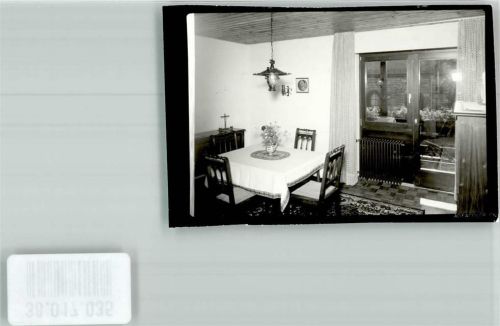 Herrenwies Kath. Pfarramt Esszimmer Foto Original aus Archiv eines Ansichtskartenverlages Ort handschriftlich