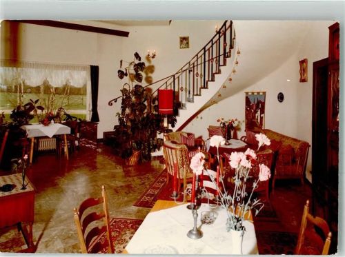 Weiskirchen Hotel Gut Heidehof Foto Original aus Archiv eines Ansichtskartenverlages Ort handschriftlich