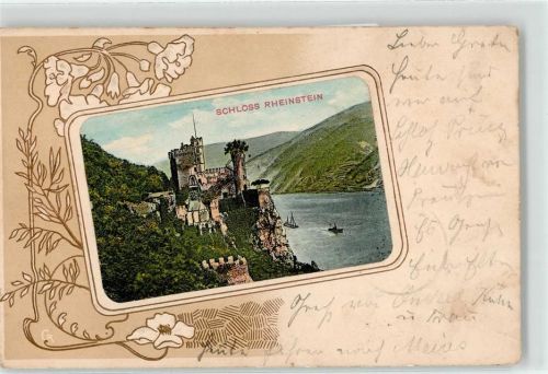 Trechtingshausen 1903 Burg Rheinstein