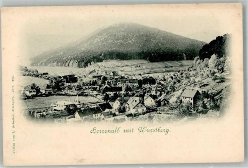 Bad Herrenalb 1898 Wurstberg