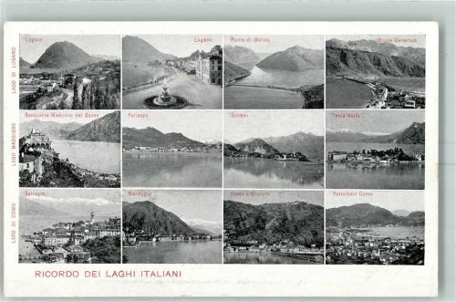 Menaggio Lugano Punte di Melide Monte Generoso Santuario Madonna dei Sasso Pilanza Baveno Isola Bella Bellagio